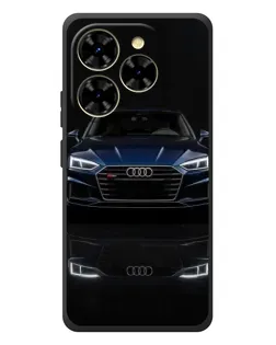 Чехол для Blackview Shark 9 с картинкой «Audi — ночное отражение»