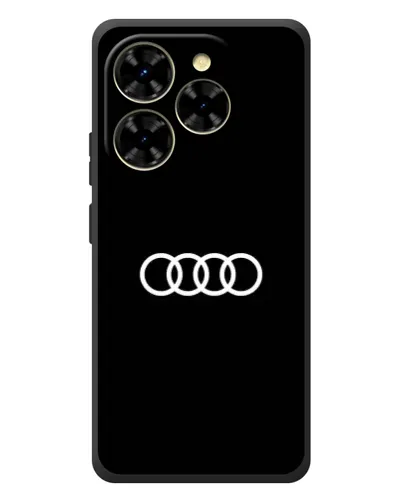 Чехол для Blackview Shark 9 с картинкой «Audi White Logo» Чехол для Blackview Shark 9 с картинкой «Audi White Logo»