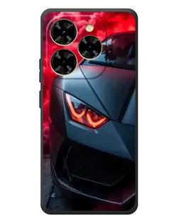 Чехол для Blackview Shark 9 с картинкой «Lamborghini красное сияние»