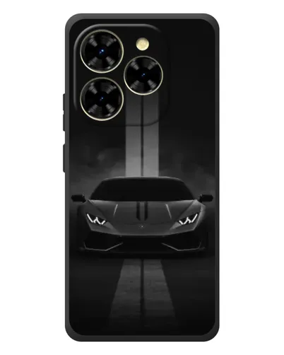 Чехол для Blackview Shark 9 с картинкой «Lamborghini симметрия дорог»