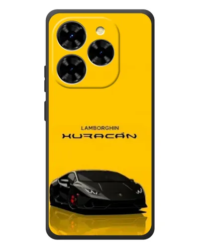Чехол для Blackview Shark 9 с картинкой «Lamborghini Huracan черный»