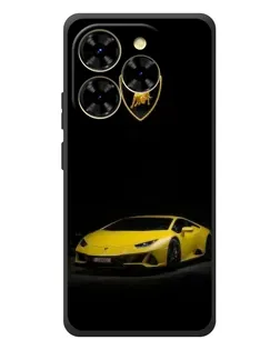 Чехол для Blackview Shark 9 с картинкой «Lamborghini желтый акцент»