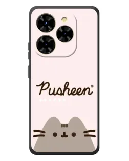 Чехол для Blackview Shark 9 с картинкой «Pusheen логотип»