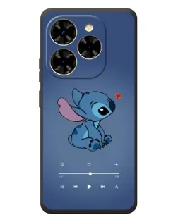 Чехол для Blackview Shark 9 с картинкой «Музыкальный Stitch»