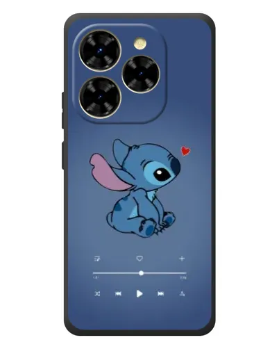 Чехол для Blackview Shark 9 с картинкой «Музыкальный Stitch»