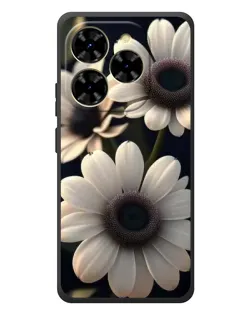 Чохол для Blackview Shark 9 з картинкою «Білі маргаритки макро»