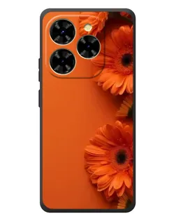 Чохол для Blackview Shark 9 з картинкою «Помаранчеві гербери»