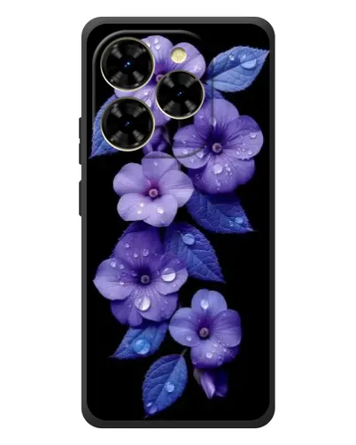 Чехол для Blackview Shark 9 с картинкой «Фиолетовые цветы с росою» Чехол для Blackview Shark 9 с картинкой «Фиолетовые цветы с росою»