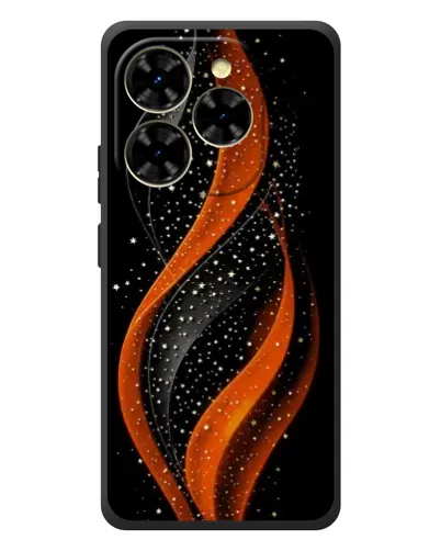 Чехол для Blackview Shark 9 с картинкой «Огненная звездная волна»