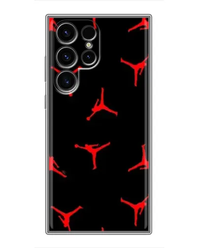 Чохол для Blackview Wave 10 з картинкою «Jordan Red Pattern» Чохол для Blackview Wave 10 з картинкою «Jordan Red Pattern»
