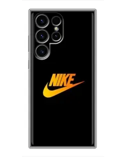 Чохол для Blackview Wave 10 з картинкою «Золотий логотип Nike»