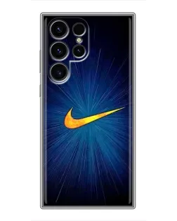 Чохол для Blackview Wave 10 з картинкою «Синій пульс Nike»