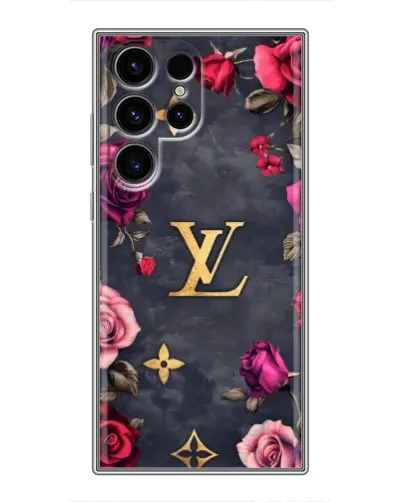 Чохол для Blackview Wave 10 з картинкою «Квітковий Louis Vuitton»