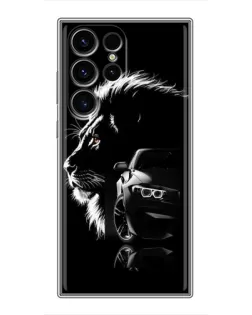 Чохол для Blackview Wave 10 з картинкою «BMW та лев» Чохол для Blackview Wave 10 з картинкою «BMW та лев»