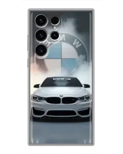 Чохол для Blackview Wave 10 з картинкою «BMW в білому диму» Чохол для Blackview Wave 10 з картинкою «BMW в білому диму»