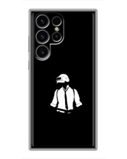 Чохол для Blackview Wave 10 з картинкою «PUBG — білий шолом»