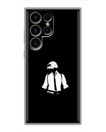 Чохол для Blackview Wave 10 з картинкою «PUBG — білий шолом»
