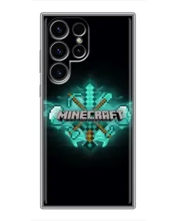 Чохол для Blackview Wave 10 з картинкою «Minecraft Diamond лого»