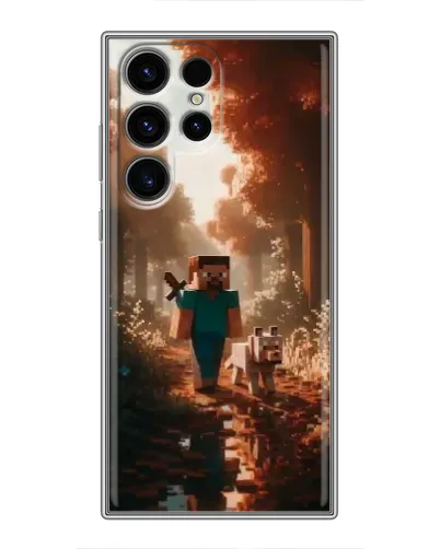 Чохол для Blackview Wave 10 з картинкою «Стів у лісі»