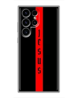 Чехол для Blackview Wave 10 с картинкой «Красная линия веры»