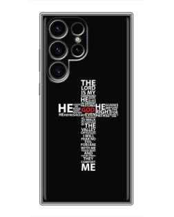 Чехол для Blackview Wave 10 с картинкой «Текстовый крест»