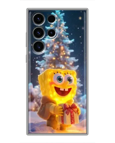 Чохол для Blackview Wave 10 з картинкою «Різдвяний Спанч Боб»