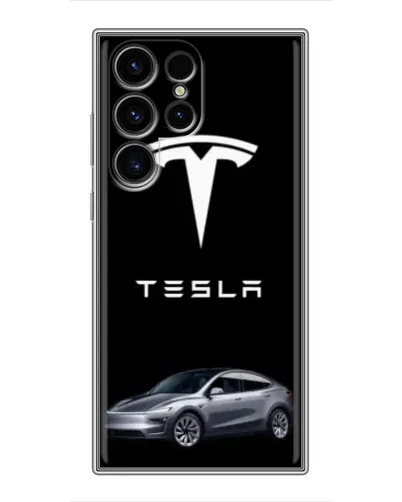 Чохол для Blackview Wave 10 з картинкою «Tesla Model Y»