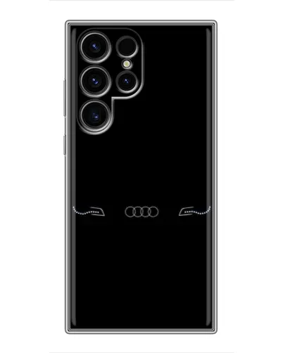 Чехол для Blackview Wave 10 с картинкой «Audi — световой подпись»