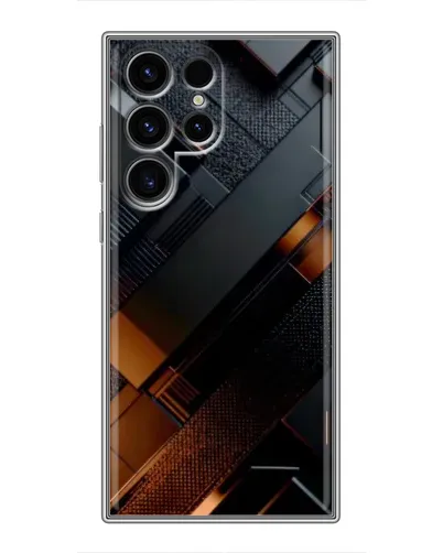 Чехол для Blackview Wave 10 с картинкой «Черные геометрические блоки» Чехол для Blackview Wave 10 с картинкой «Черные геометрические блоки»