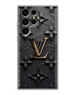 Чехол для Blackview Wave 10C с картинкой «Кожаная текстура LV»