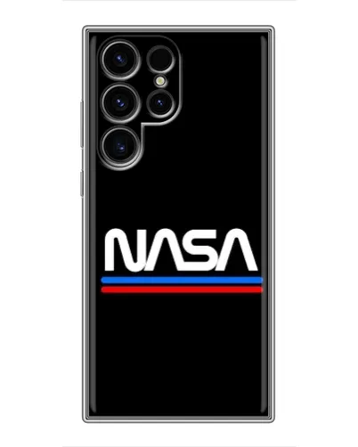 Чехол для Blackview Wave 10C с картинкой «NASA — классика Red Blue»