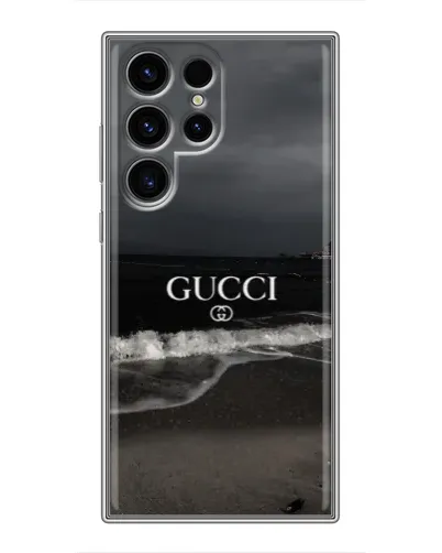 Чехол для Blackview Wave 10C с картинкой «Gucci — морской прибой»
