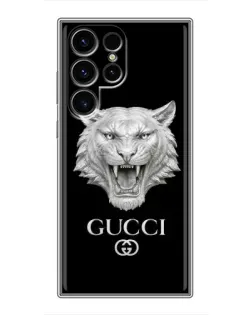 Чехол для Blackview Wave 10C с картинкой «Gucci — серебряный лев»