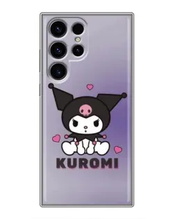 Чехол для Blackview Wave 10C с картинкой «Kuromi — фиолетовый арт»