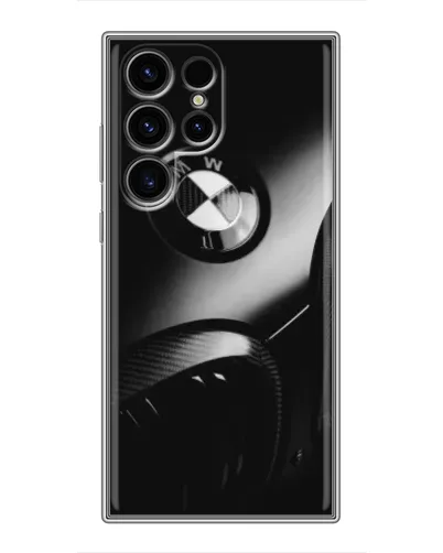 Чехол для Blackview Wave 10C с картинкой «Эмблема BMW — макро»