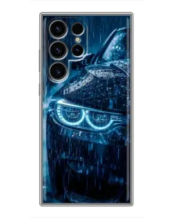 Чехол для Blackview Wave 10C с картинкой «BMW под дождем»