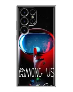 Чохол для Blackview Wave 10C з картинкою «Червоний імпостер — макро»