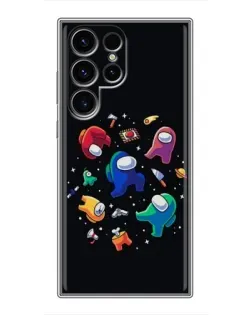 Чехол для Blackview Wave 10C с картинкой «Among Us космос»