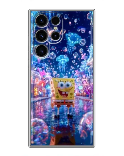 Чехол для Blackview Wave 10C с картинкой «Неоновый океан»