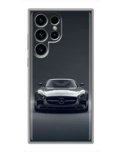 Чехол для Blackview Wave 10C с картинкой «Mercedes на черном»
