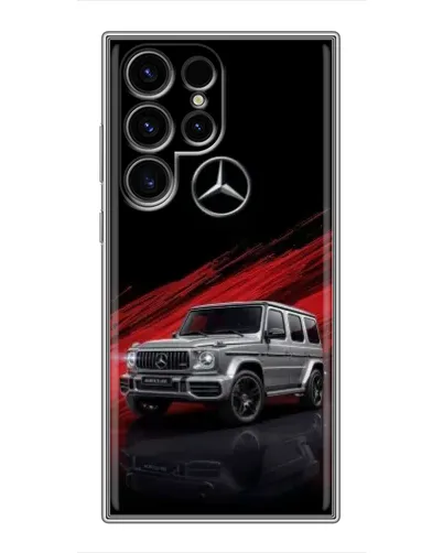 Чехол для Blackview Wave 10C с картинкой «Mercedes G-Class красный»