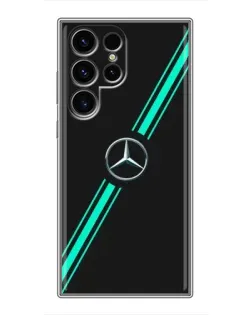 Чехол для Blackview Wave 10C с картинкой «Спортивные линии Mercedes»