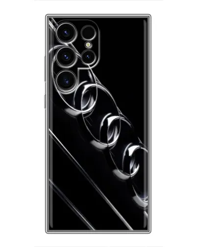 Чехол для Blackview Wave 10C с картинкой «Audi — абстрактные кольца»