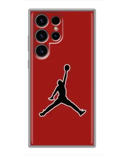 Чехол для Blackview Wave 2C с картинкой «Jordan Red Back»