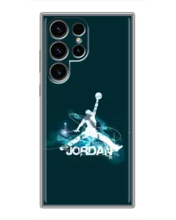 Чехол для Blackview Wave 2C с картинкой «Jordan Blue Fire»