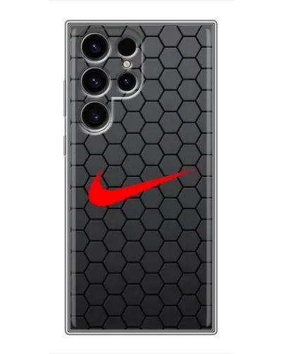 Чехол для Blackview Wave 2C с картинкой «Nike — карбоновая сетка»