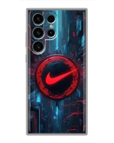 Чехол для Blackview Wave 2C с картинкой «Техногенный стиль Nike»