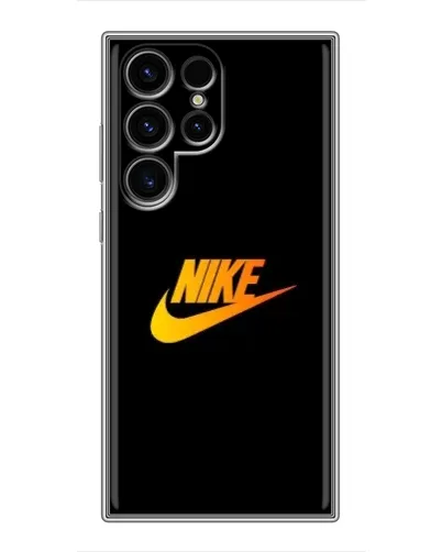 Чехол для Blackview Wave 2C с картинкой «Золотой логотип Nike»