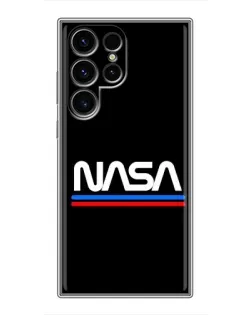 Чехол для Blackview Wave 2C с картинкой «NASA — классика Red Blue»