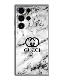 Чехол для Blackview Wave 2C с картинкой «Gucci — мраморный шик»